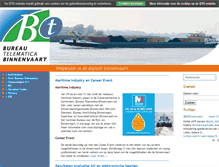 Tablet Screenshot of binnenvaart.org